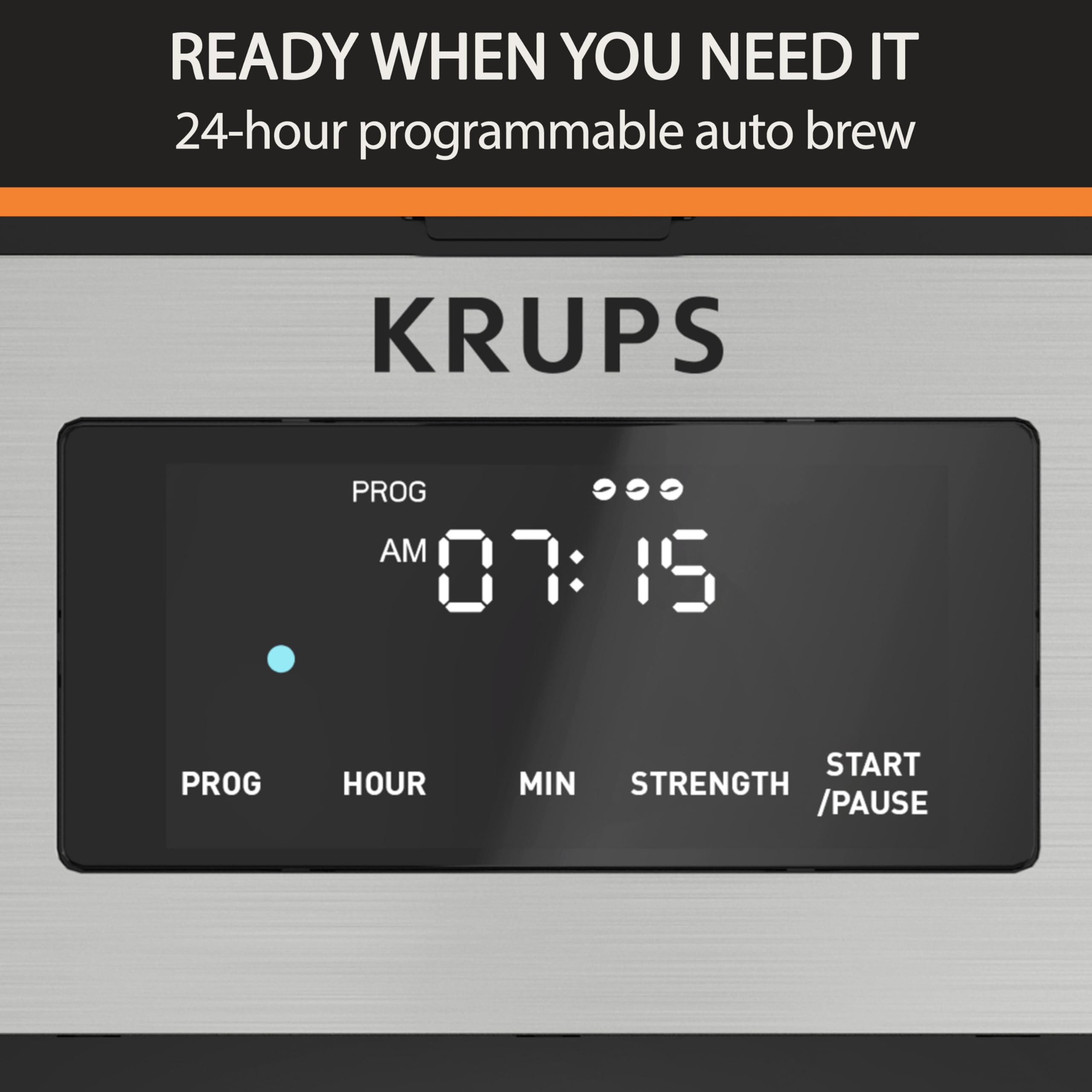 Foto 4 pulgar | Cafetera Krups Simply Brew Para 14 Tazas  Programable  1050 W - Venta Internacional.