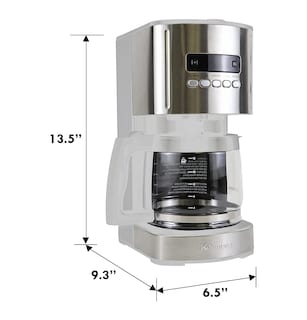 Foto 6 | Cafetera Kenmore Temporizador Programable Por Goteo Para 12 Tazas - Venta Internacional.