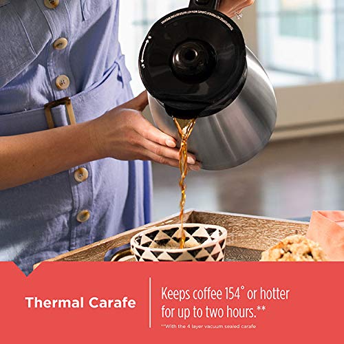 Foto 2 | Cafetera Black+decker De 12 Tazas  Térmica Programable - Venta Internacional.