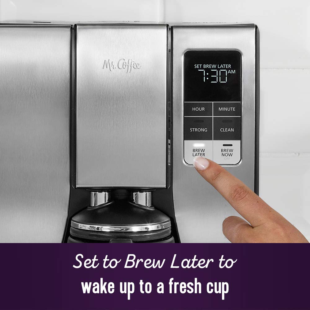 Foto 5 | Cafetera Mr. Coffee De Acero Inoxidable Programable Para 10 Tazas - Venta Internacional.