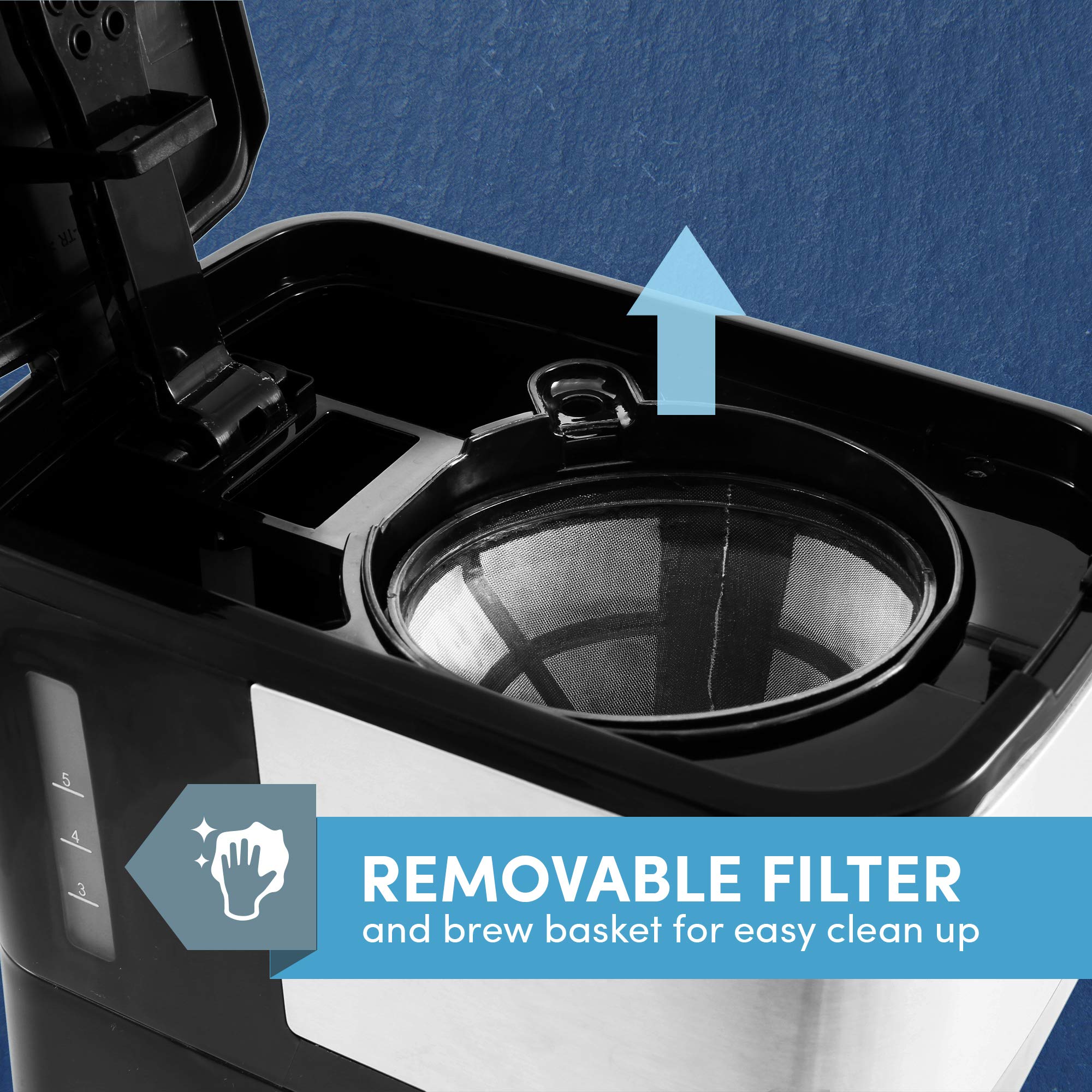 Foto 5 pulgar | Cafetera Elite Gourmet Ehc9420 Automática Para Preparar Y Gotear 5 Tazas - Venta Internacional.