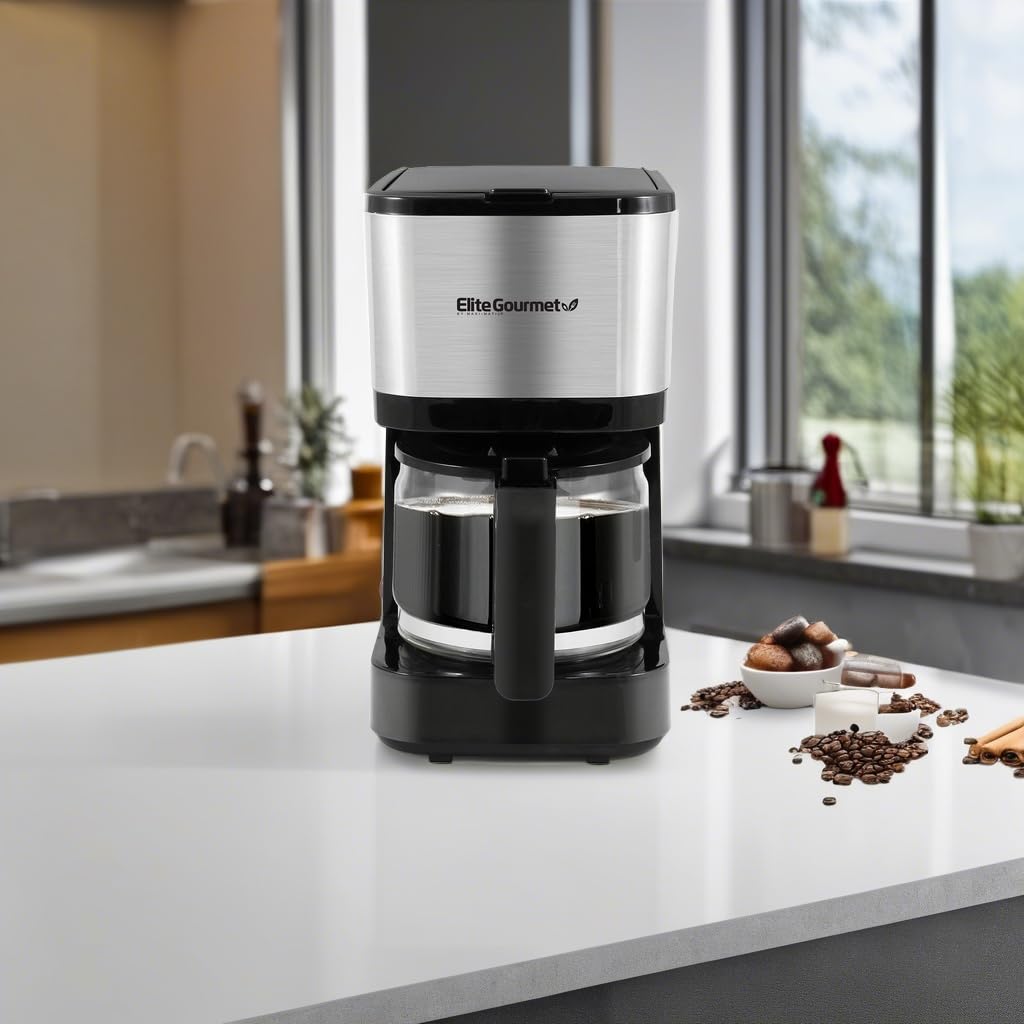 Foto 6 pulgar | Cafetera Elite Gourmet Ehc9420 Automática Para Preparar Y Gotear 5 Tazas - Venta Internacional.