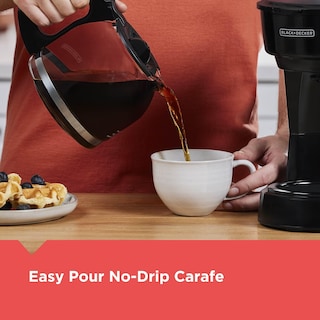 Foto 2 | Cafetera Black+decker 12 Tazas Fácil De Verter Vortex Tech Color Negro - Venta Internacional.