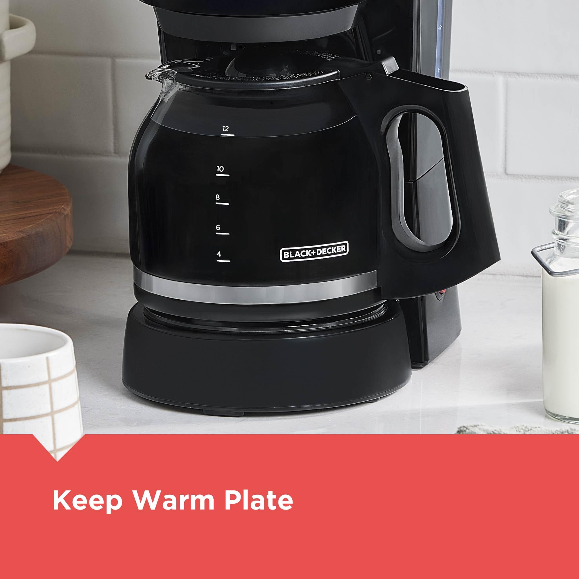 Foto 5 pulgar | Cafetera Black+decker  12 Tazas  Fácil De Verter Vortex Tech  Color Negro - Venta Internacional.