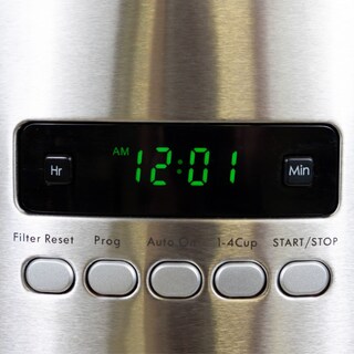 Foto 6 | Cafetera Kenmore De 12 Tazas Con Temporizador De Acero Inoxidable - Venta Internacional.