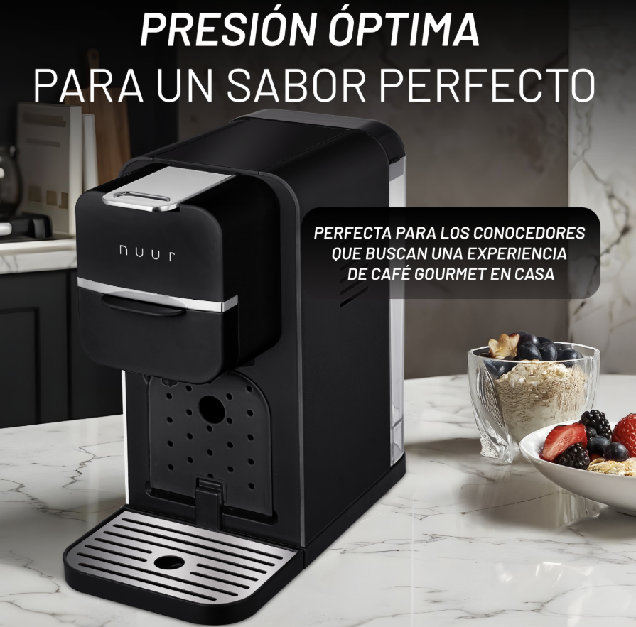 Foto 4 pulgar | Nuur Cafetera Multi Capsula Digital Cafecad