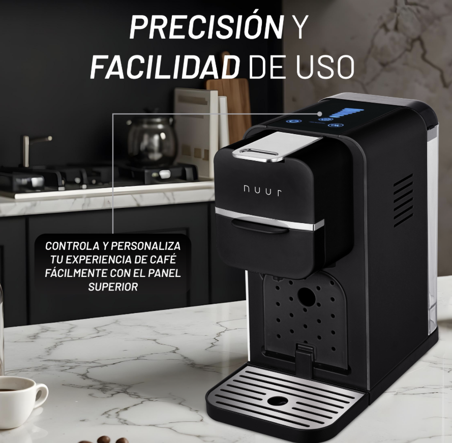 Foto 5 pulgar | Nuur Cafetera Multi Capsula Digital Cafecad