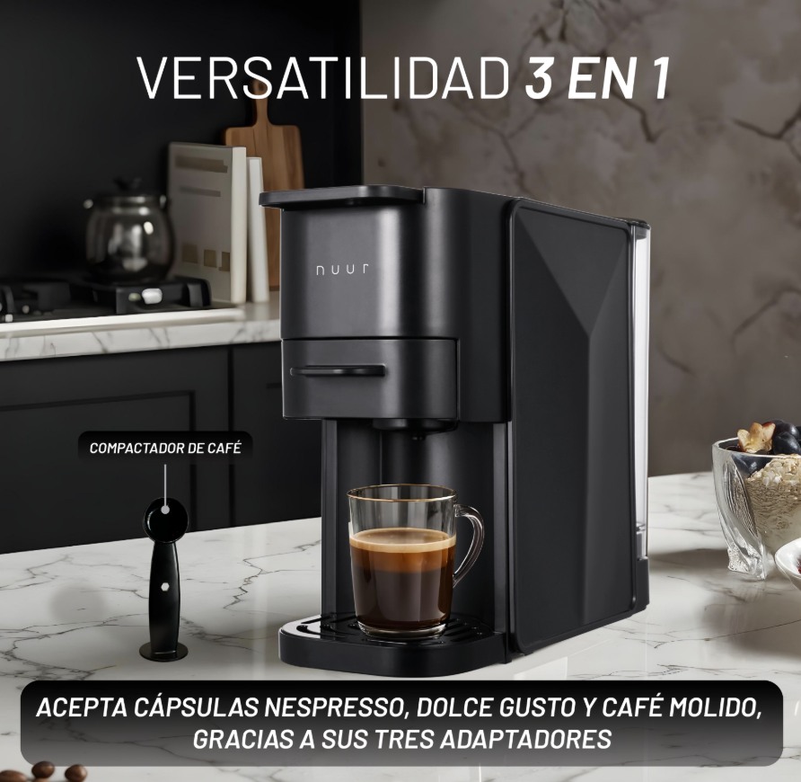 Foto 3 pulgar | Nuur Cafetera Multi Capsula Cafeca