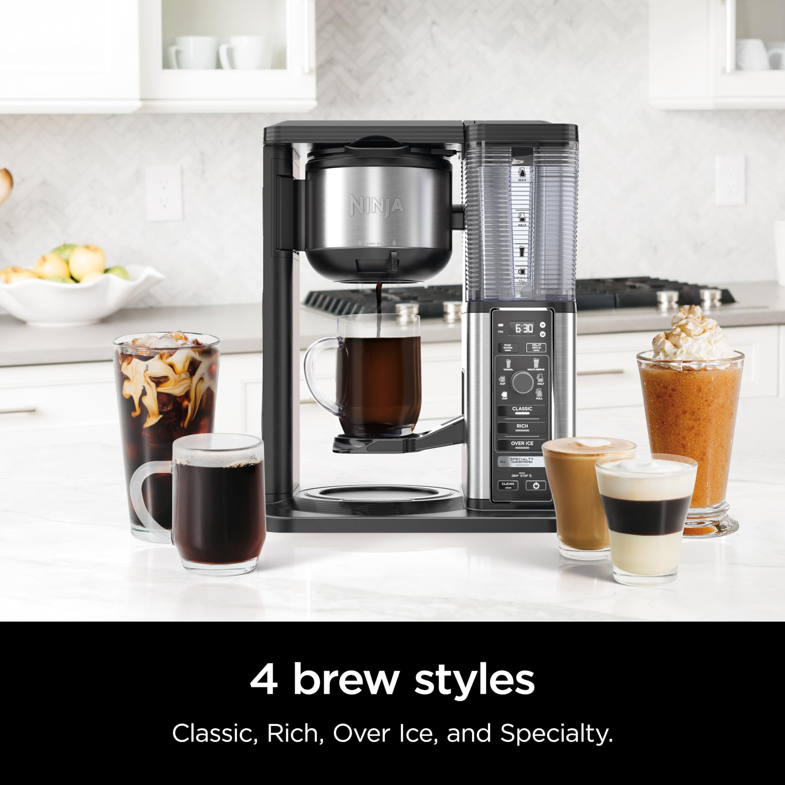 Foto 5 pulgar | Cafetera Ninja Specialty Hot & Iced Coffee Cm401 Negra - Venta Internacional.