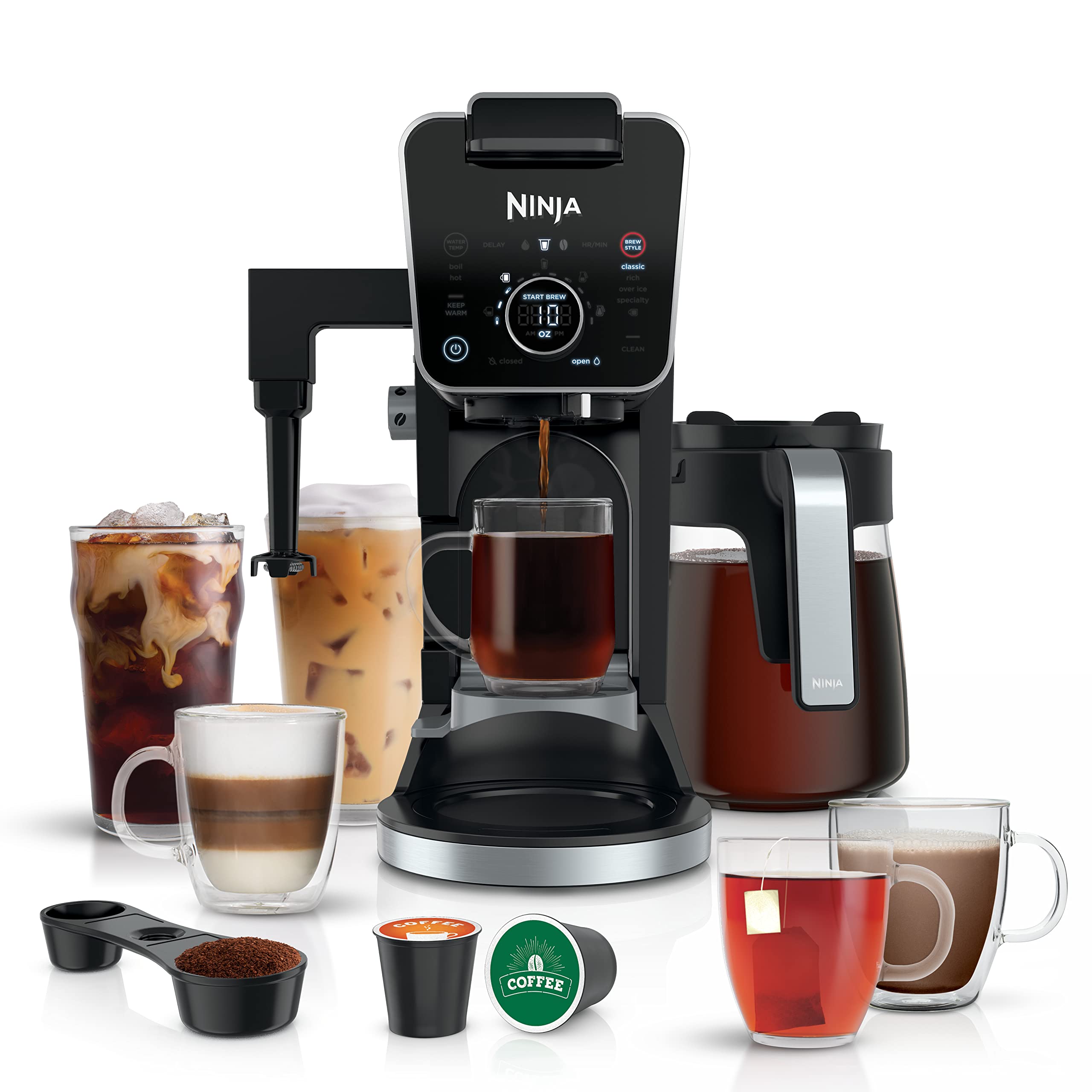 Foto 1 | Cafetera Ninja Drip Con K Cup Combo 12 Tazas Cfp301 Negra - Venta Internacional.