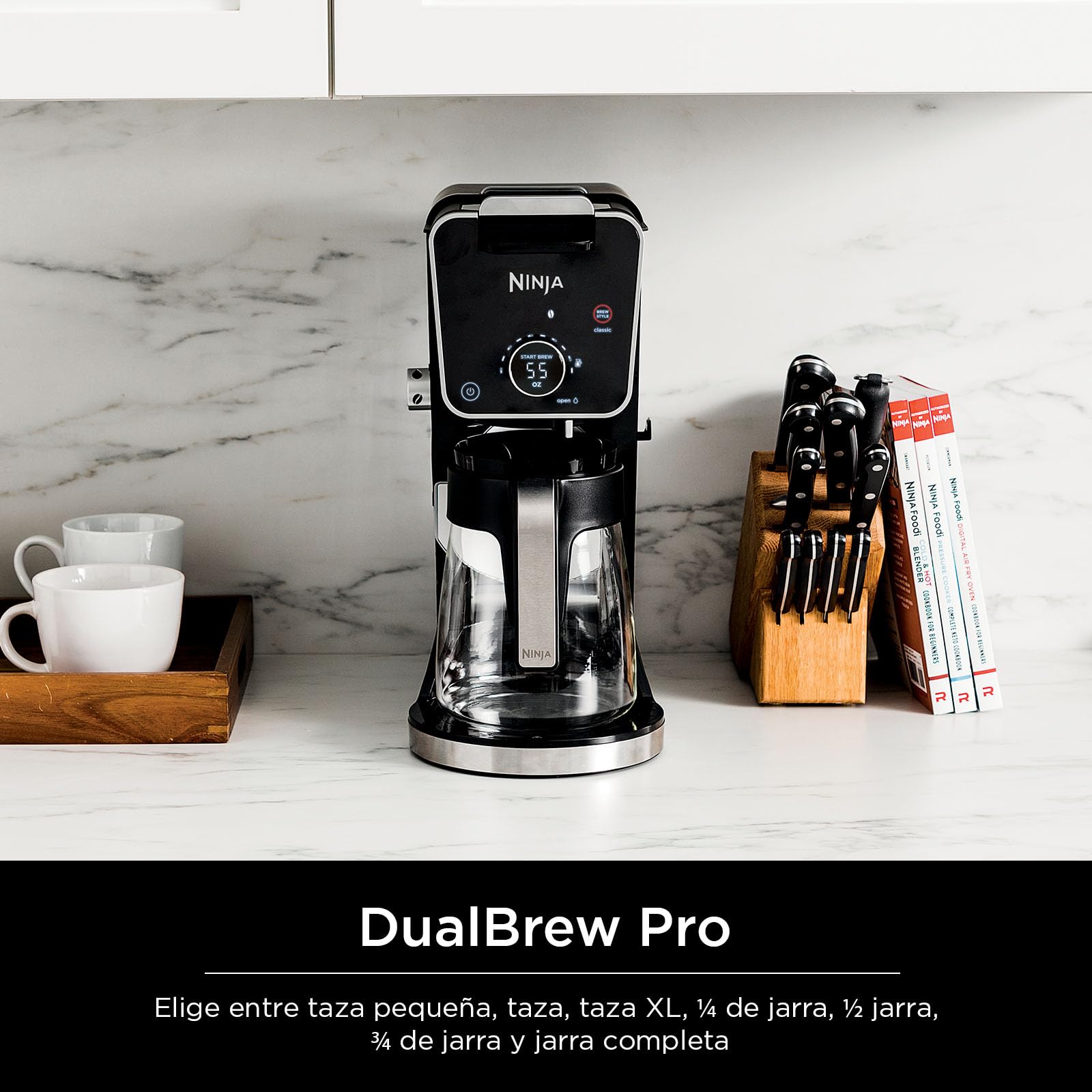 Foto 2 | Cafetera Ninja Drip Con K Cup Combo 12 Tazas Cfp301 Negra - Venta Internacional.
