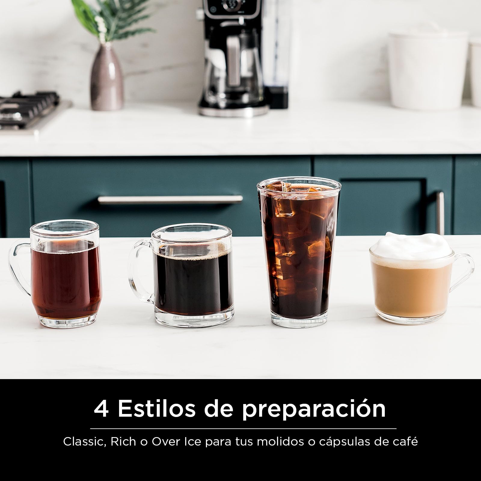 Foto 3 | Cafetera Ninja Drip Con K Cup Combo 12 Tazas Cfp301 Negra - Venta Internacional.
