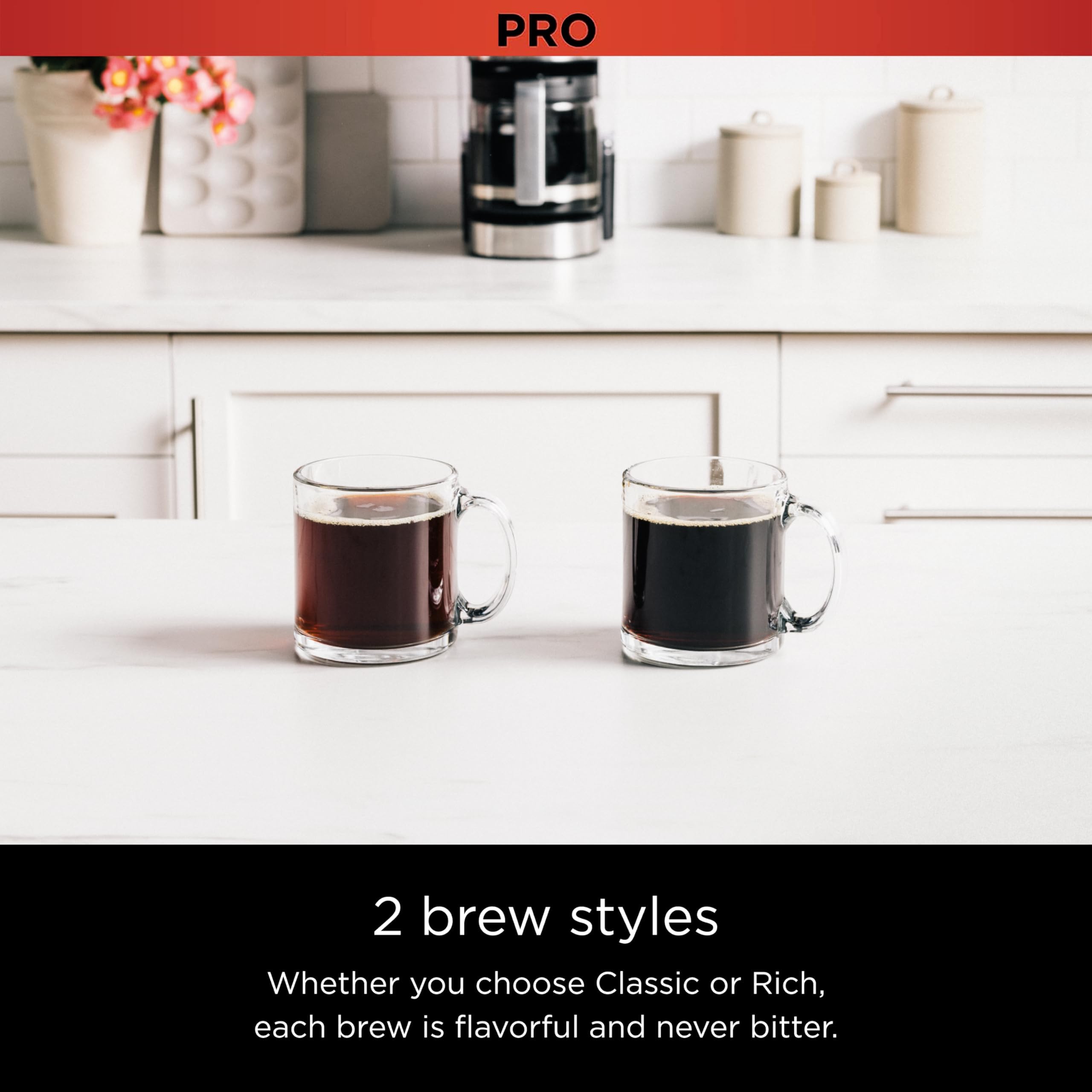 Foto 4 | Cafetera Ninja Dcm201 De Acero Inoxidable Programable Para 14 Tazas - Venta Internacional.
