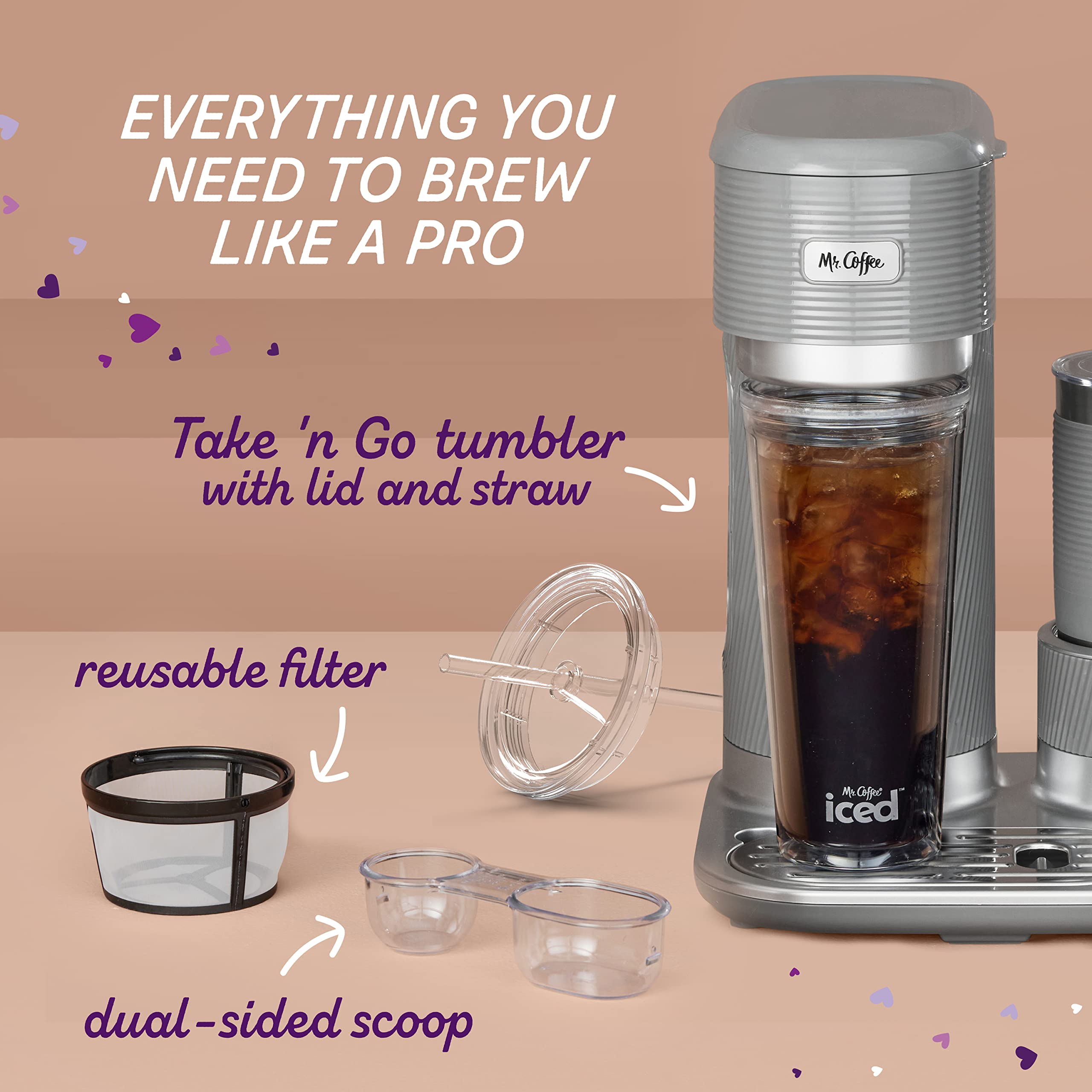 Foto 7 pulgar | Cafetera Mr. Coffee Latte Lux Iced Hot 4 En 1  520 Ml - Venta Internacional.