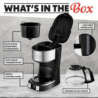 Foto 6 | Cafetera Gourmia Gcm3518 Programable Para 5 Tazas Y 700 W - Venta Internacional.