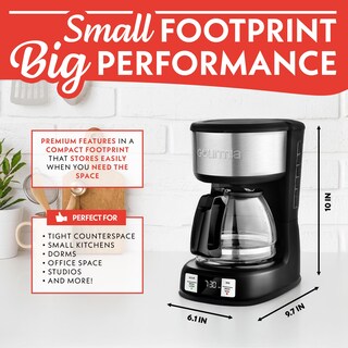 Foto 7 | Cafetera Gourmia Gcm3518 Programable Para 5 Tazas Y 700 W - Venta Internacional.