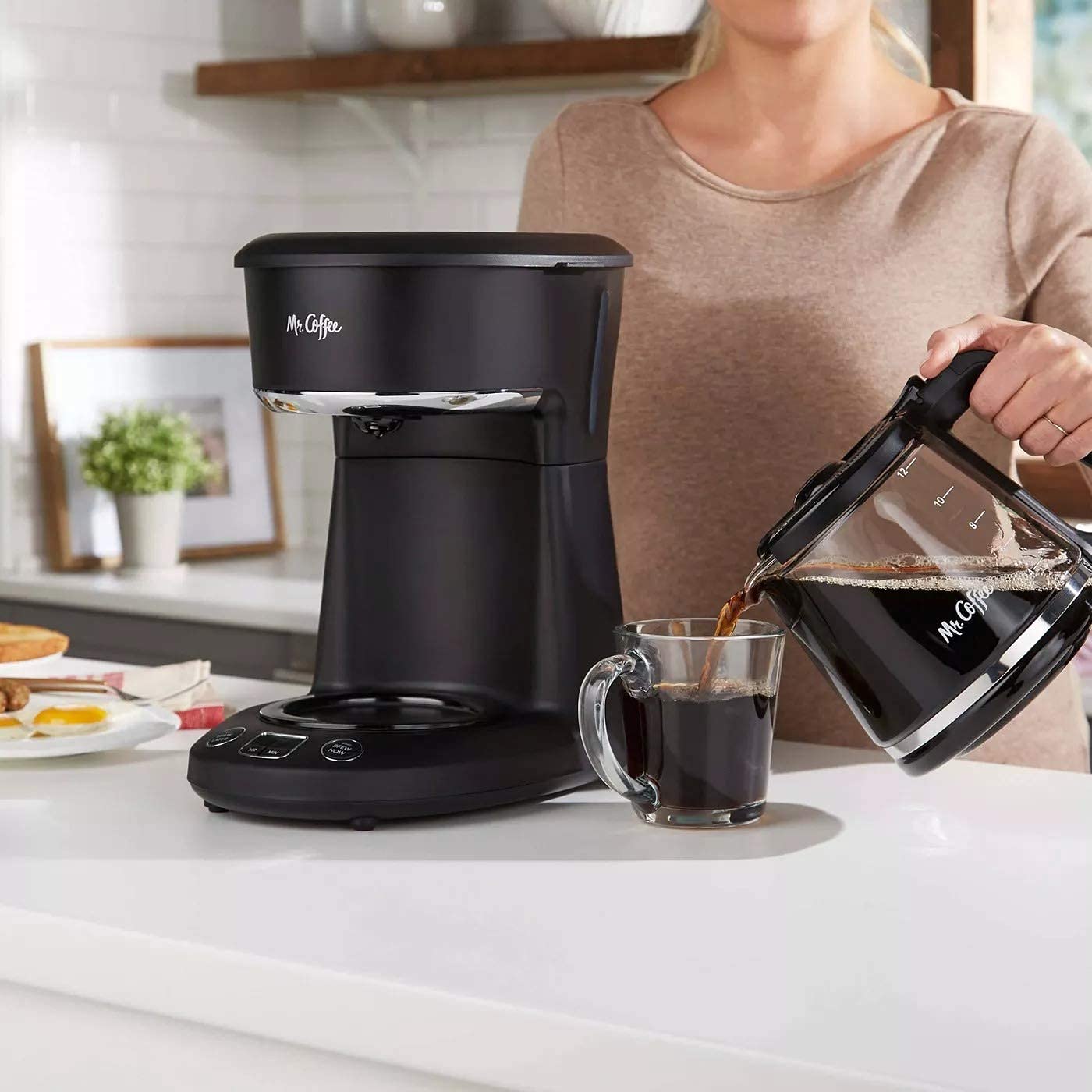 Foto 7 pulgar | Cafetera Mr. Coffee Para Preparar 12 Tazas  Programable  Ahora O Más Tarde - Venta Internacional.