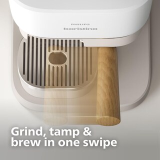 Foto 3 | Máquina De Café Espresso Philips Baristina Grind Tamp Brew 16 Bar - Venta Internacional.