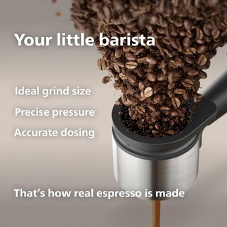 Foto 4 | Máquina De Café Espresso Philips Baristina Grind Tamp Brew 16 Bar - Venta Internacional.