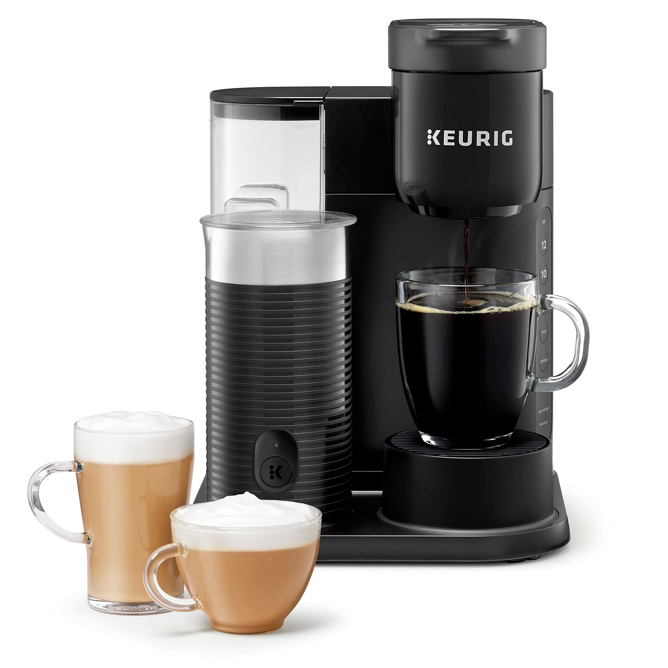 Foto 2 pulgar | Cafetera Keurig K-cafe Essentials De Una Sola Porción Negra - Venta Internacional.