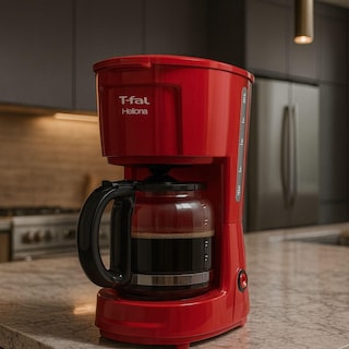 Foto 5 | Cafetera T-fal Heliora 12 Tazas Roja Cm1405mx