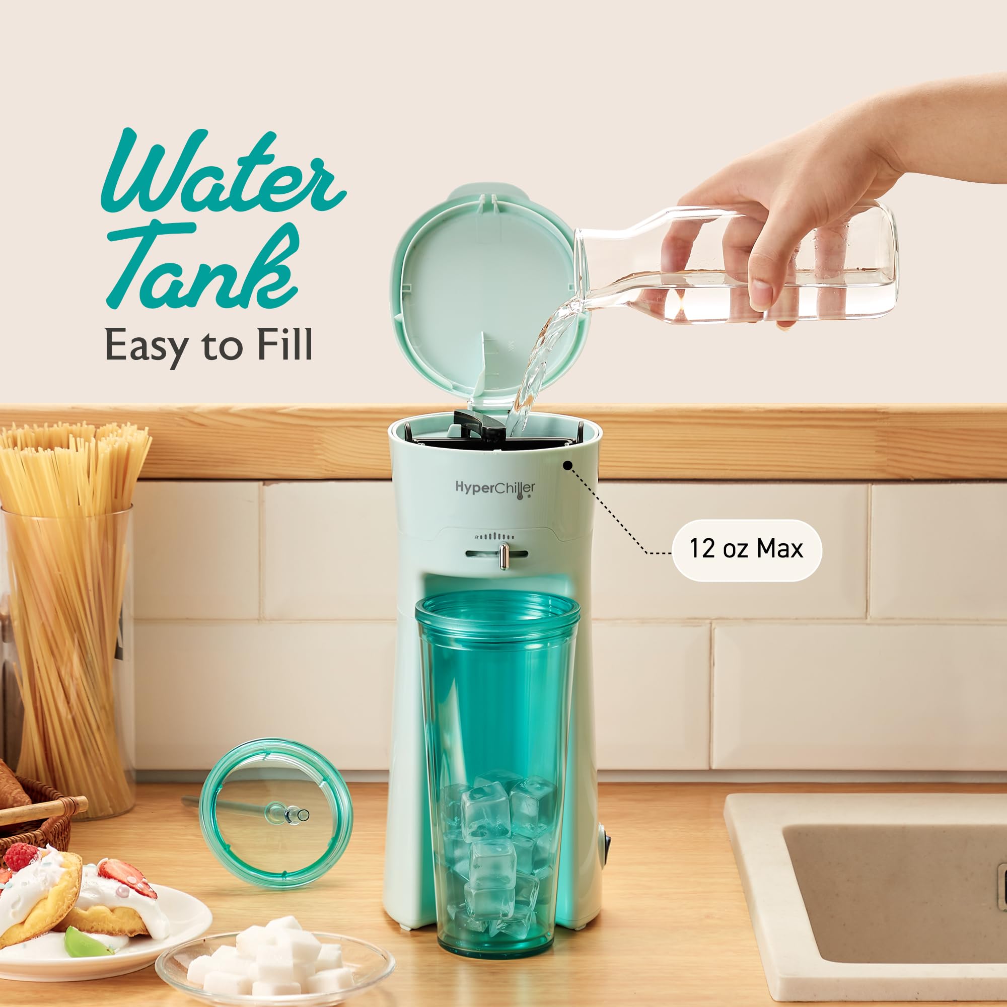 Foto 4 pulgar | Cafetera Hyperchiller Ehc824 Helada Y Caliente Con Vaso De 600 Ml - Venta Internacional.