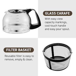 Foto 2 | Cafetera Elite Gourmet Ehc-5055# Para Preparación Automática 5 Tazas - Venta Internacional.