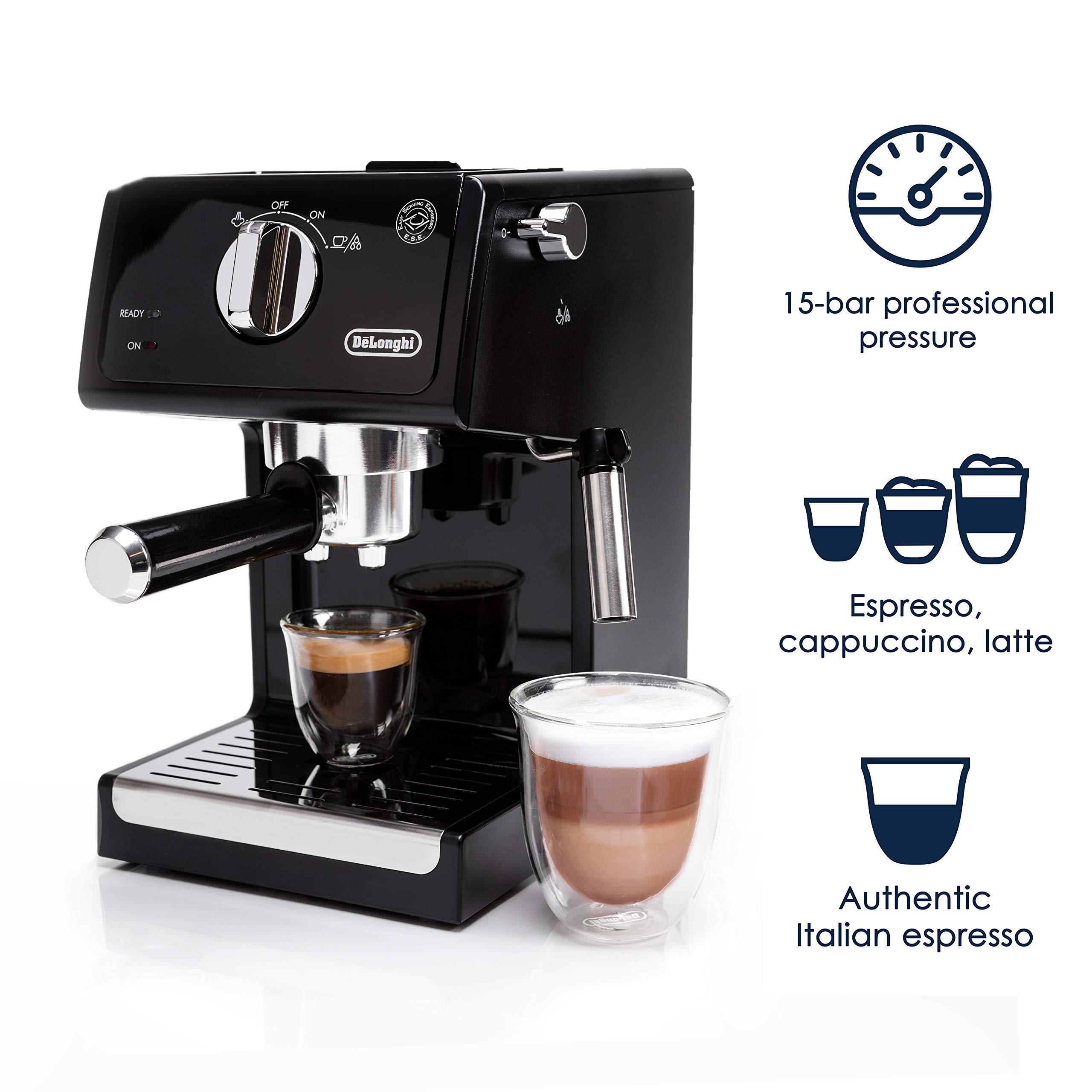 Foto 5 pulgar | Máquina De Café Espresso De'longhi Ecp3120 15 Bar Con Cappuccino Syst - Venta Internacional.