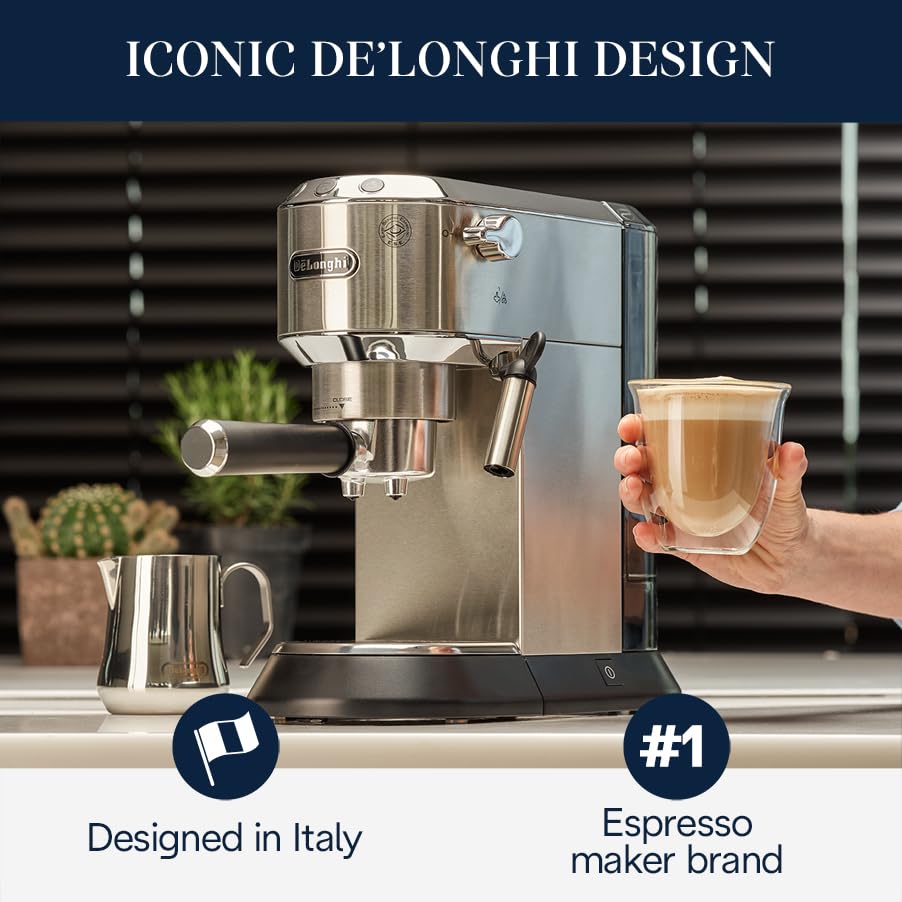 Foto 5 | Máquina De Café Espresso De'longhi Ec680m De Acero Inoxidable Plateada - Venta Internacional.