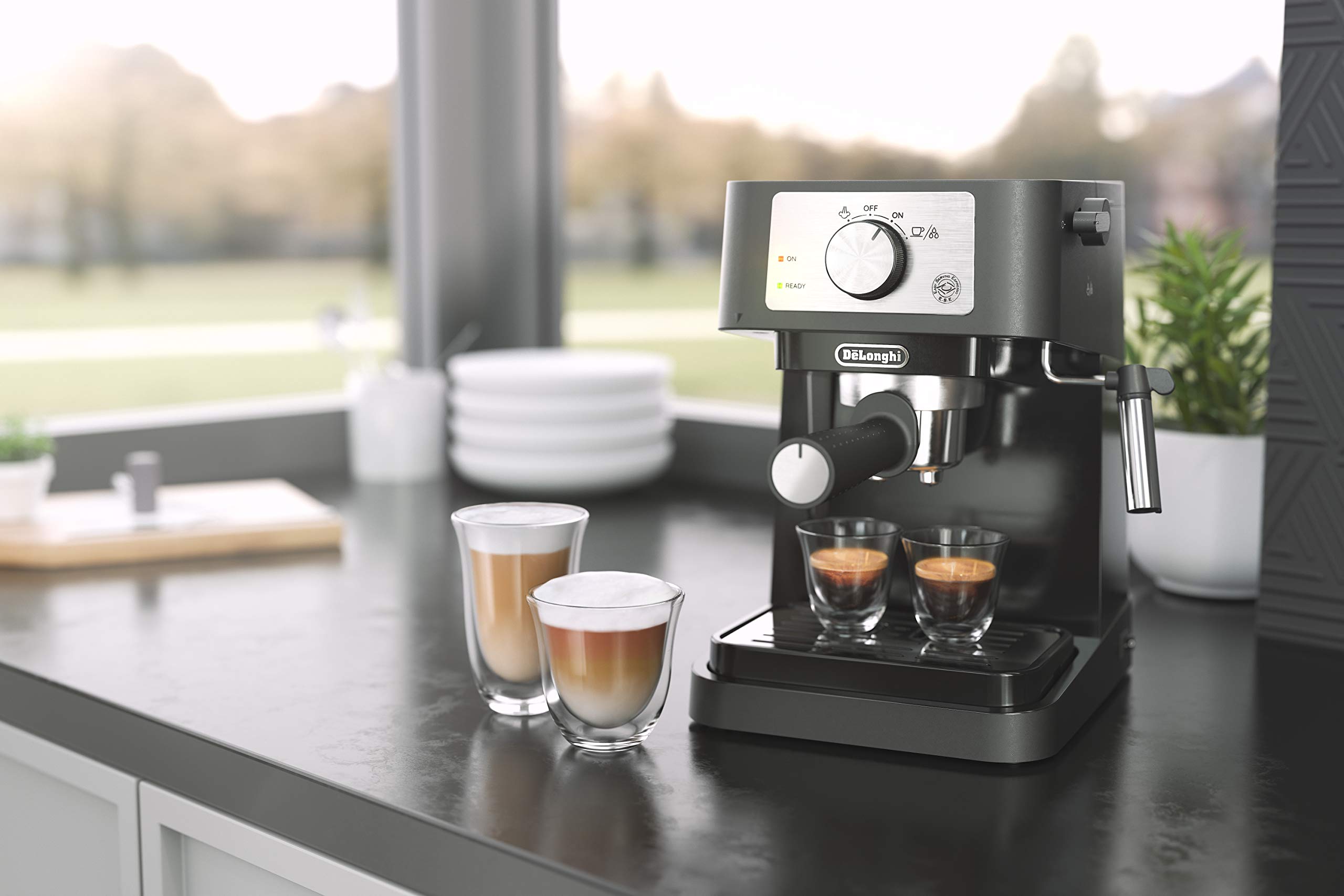 Foto 7 pulgar | Máquina de Café Espresso De'longhi Stilosa Ec260bk Con Bomba De 15 Bares - Venta Internacional