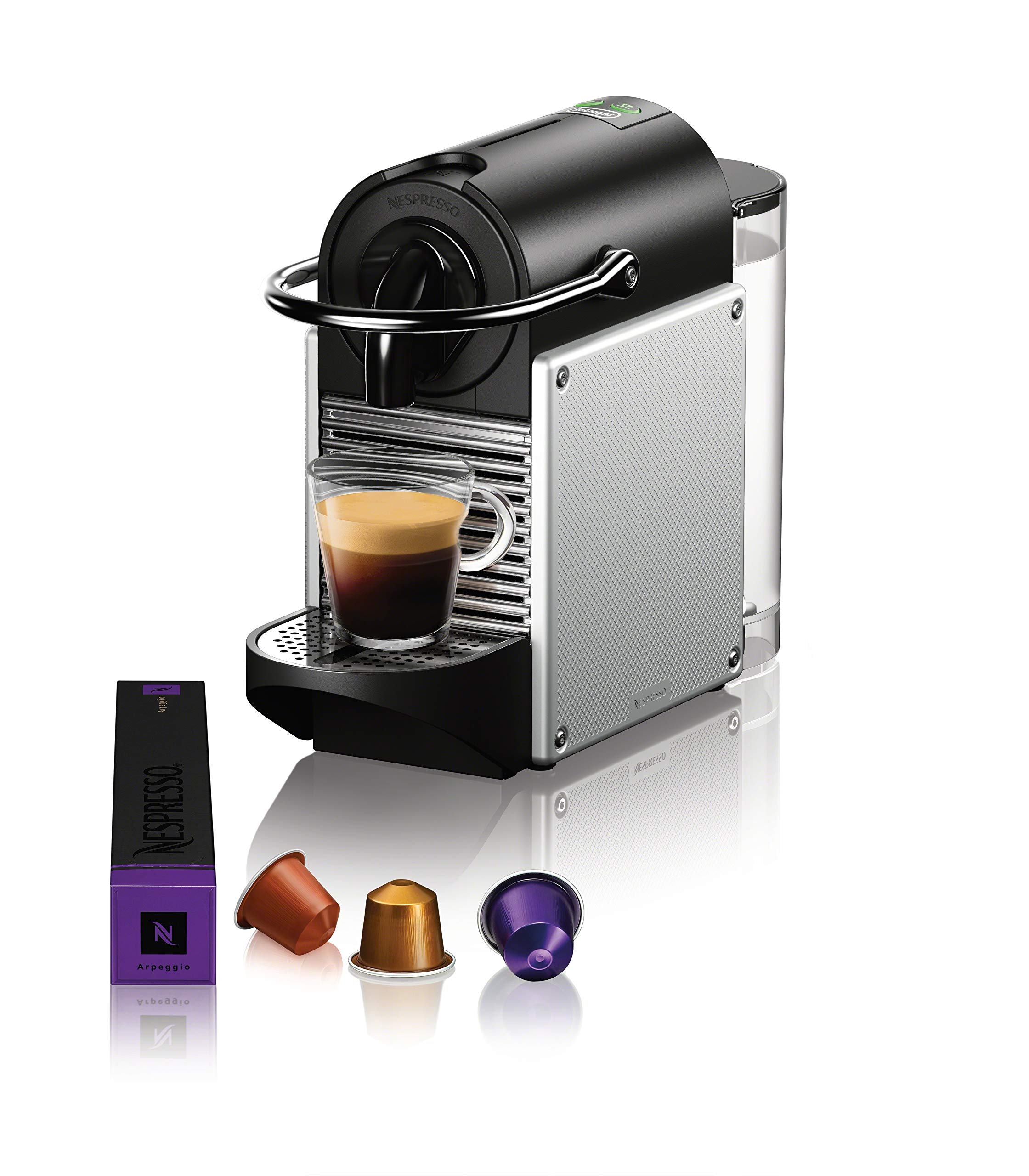 Foto 5 pulgar | Máquina De Café Espresso Nespresso Pixie De'longhi 1100 Ml Silver - Venta Internacional.