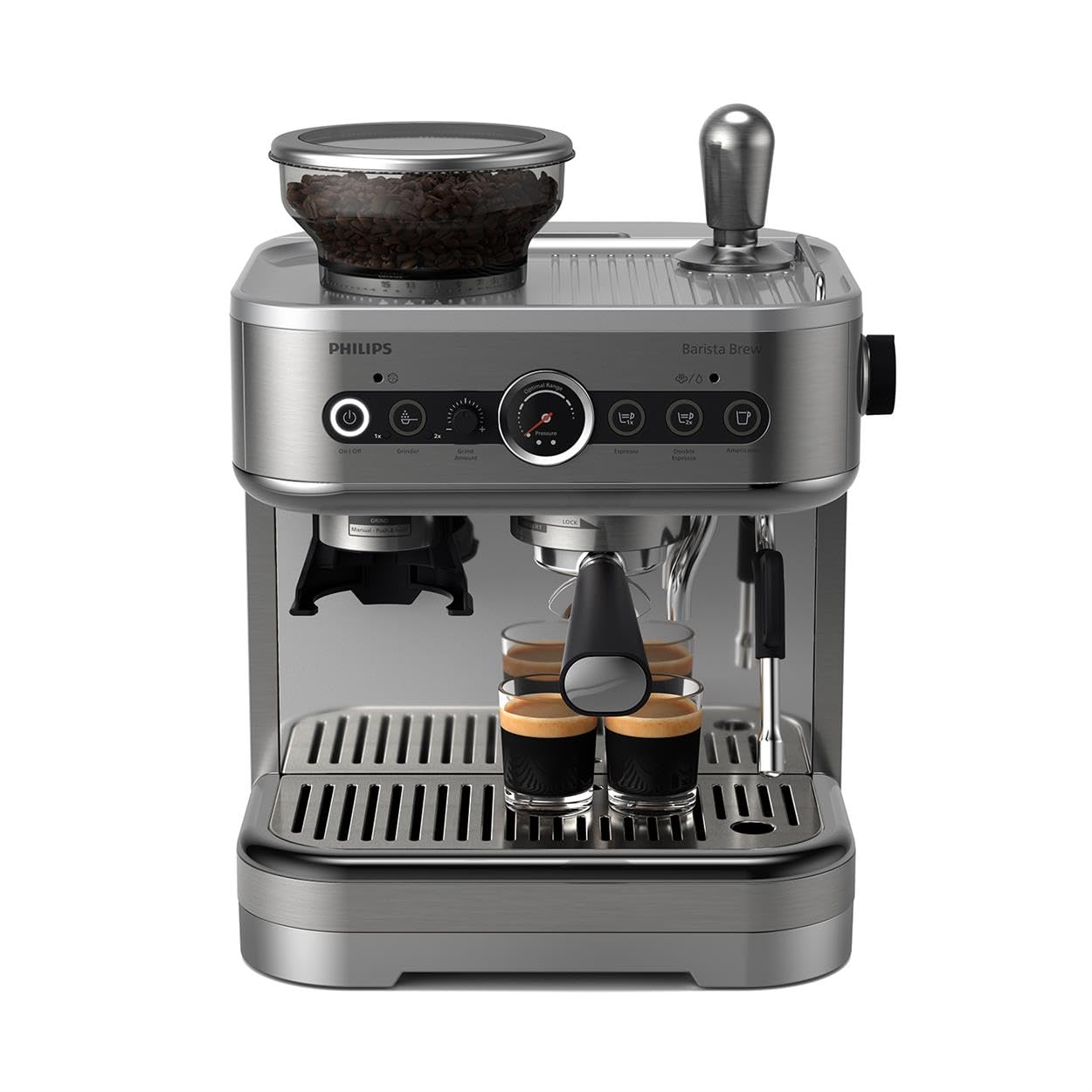 Foto 1 | Máquina De Café Espresso Philips Barista Brew Psa3218/01 Silver - Venta Internacional.