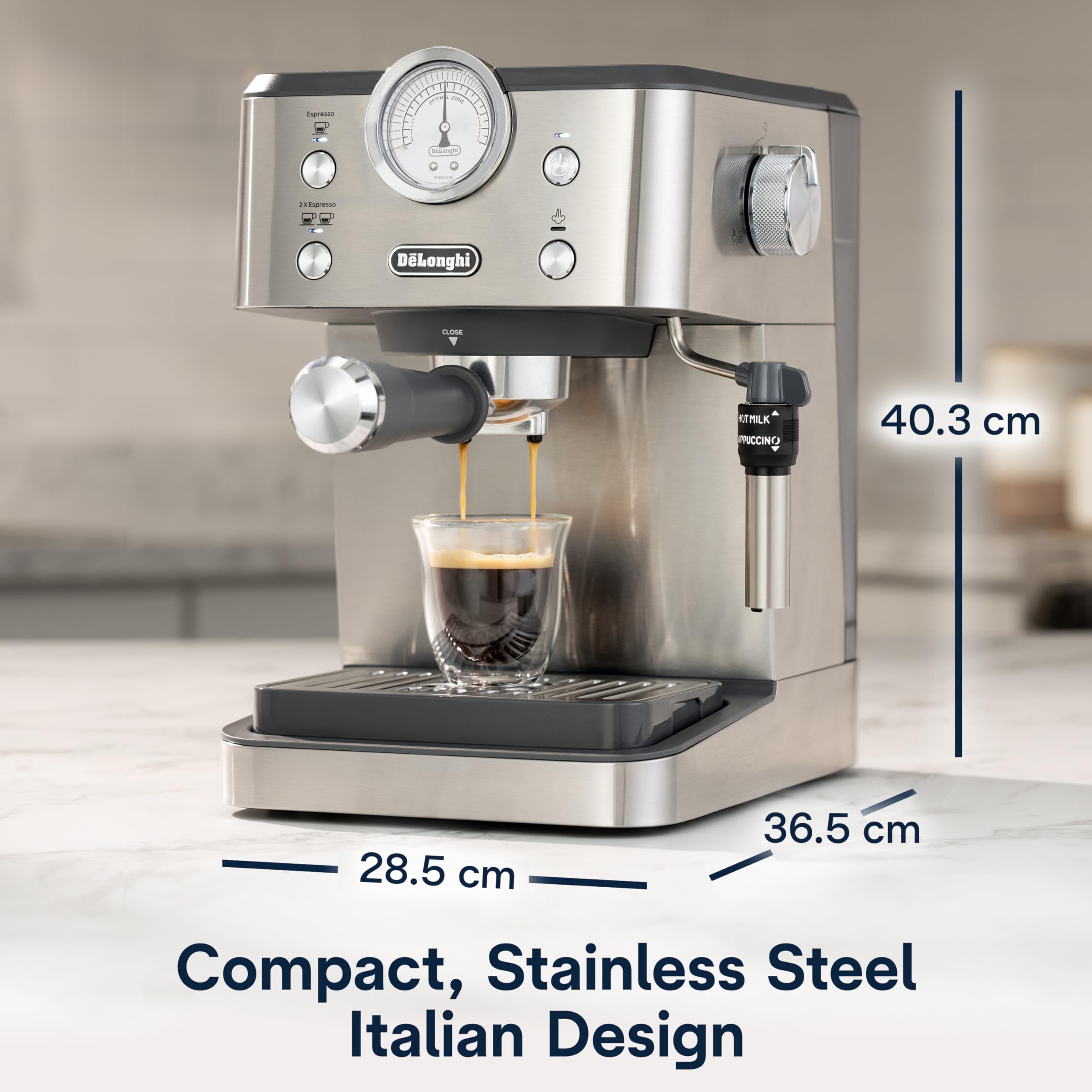 Foto 6 pulgar | Máquina De Café Espresso De'longhi Linea Classic Bomba De 15 Bar - Venta Internacional.