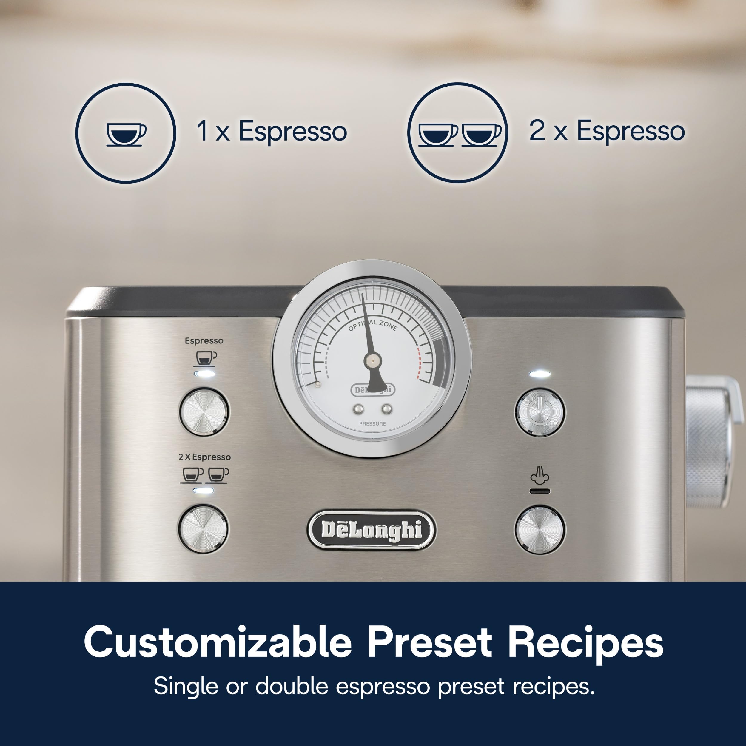 Foto 7 | Máquina De Café Espresso De'longhi Linea Classic Bomba De 15 Bar - Venta Internacional.