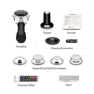 Foto 7 | Máquina De Café Espresso Breville The Bambino Plus Bes500dbl Blue - Venta Internacional.