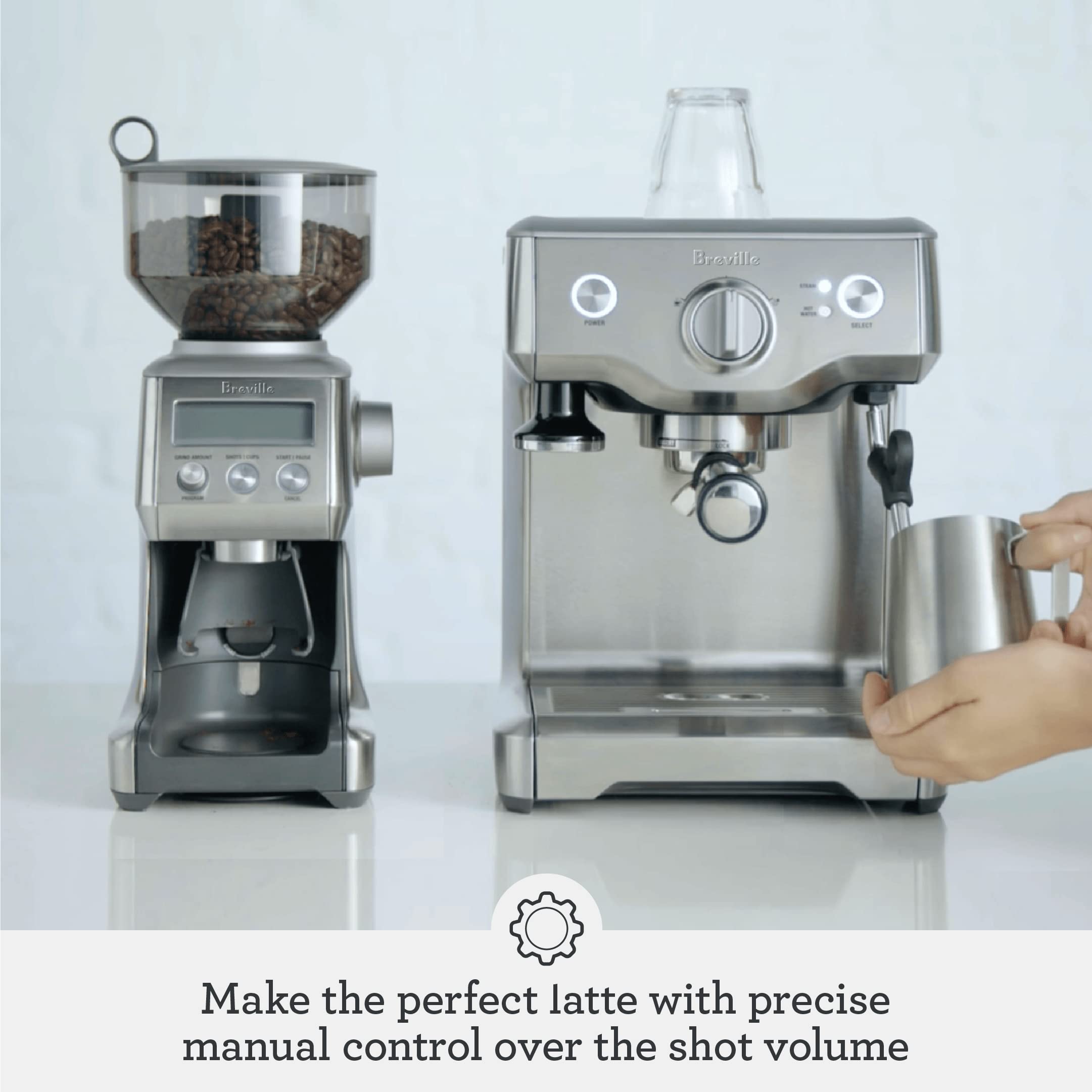 Foto 3 pulgar | Máquina De Café Espresso Breville Duo Temp Pro Bes810bss De Acero Inoxidable - Venta Internacional.