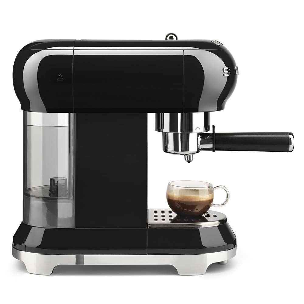 Foto 7 pulgar | Máquina De Café Espresso Smeg Ecf01 Blus 1l Con Termobloque Negro - Venta Internacional.