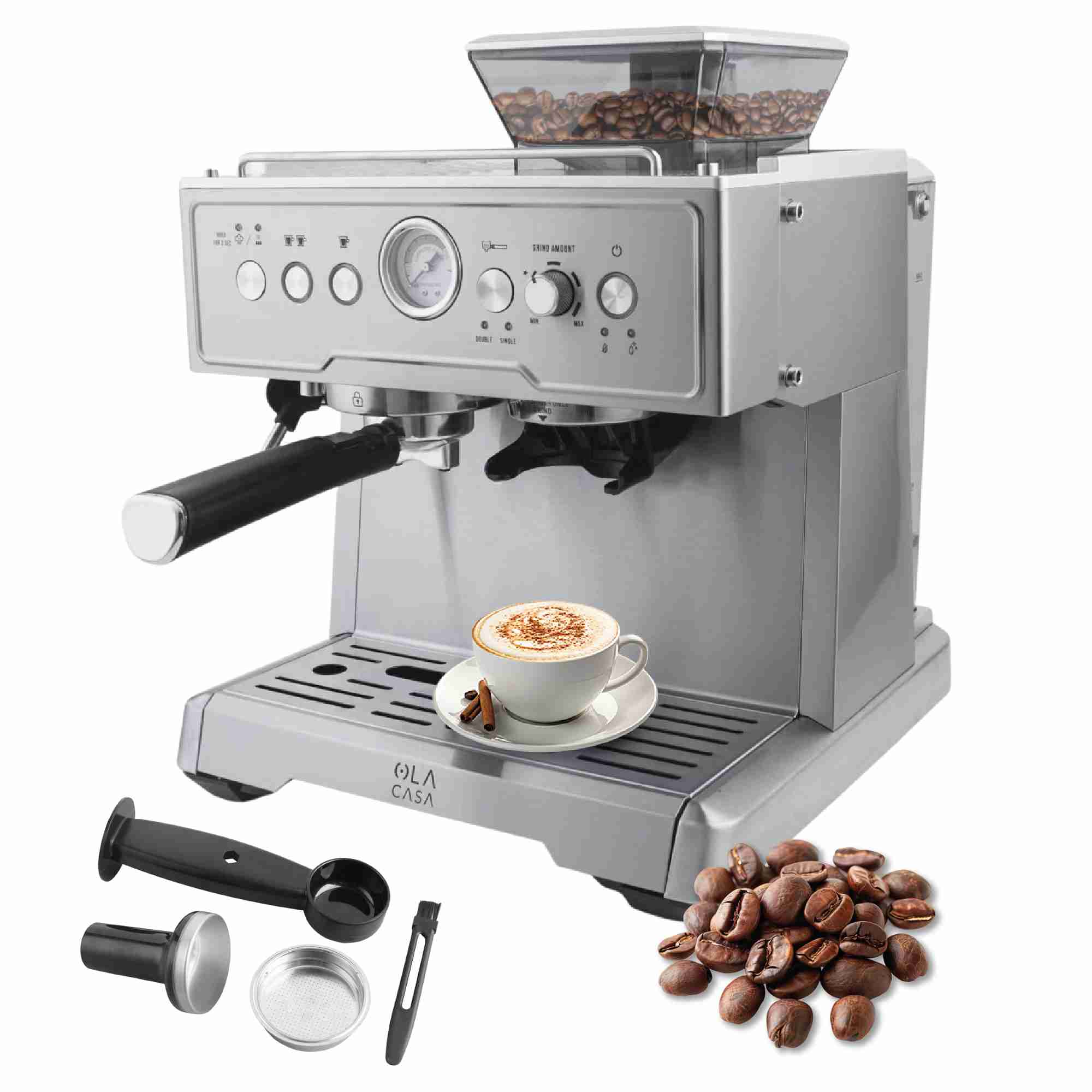 Foto 1 | Cafetera Espresso Ola Casa Con Molino