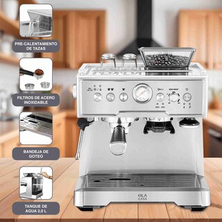 Foto 5 | Cafetera Espresso Ola Casa Con Molino