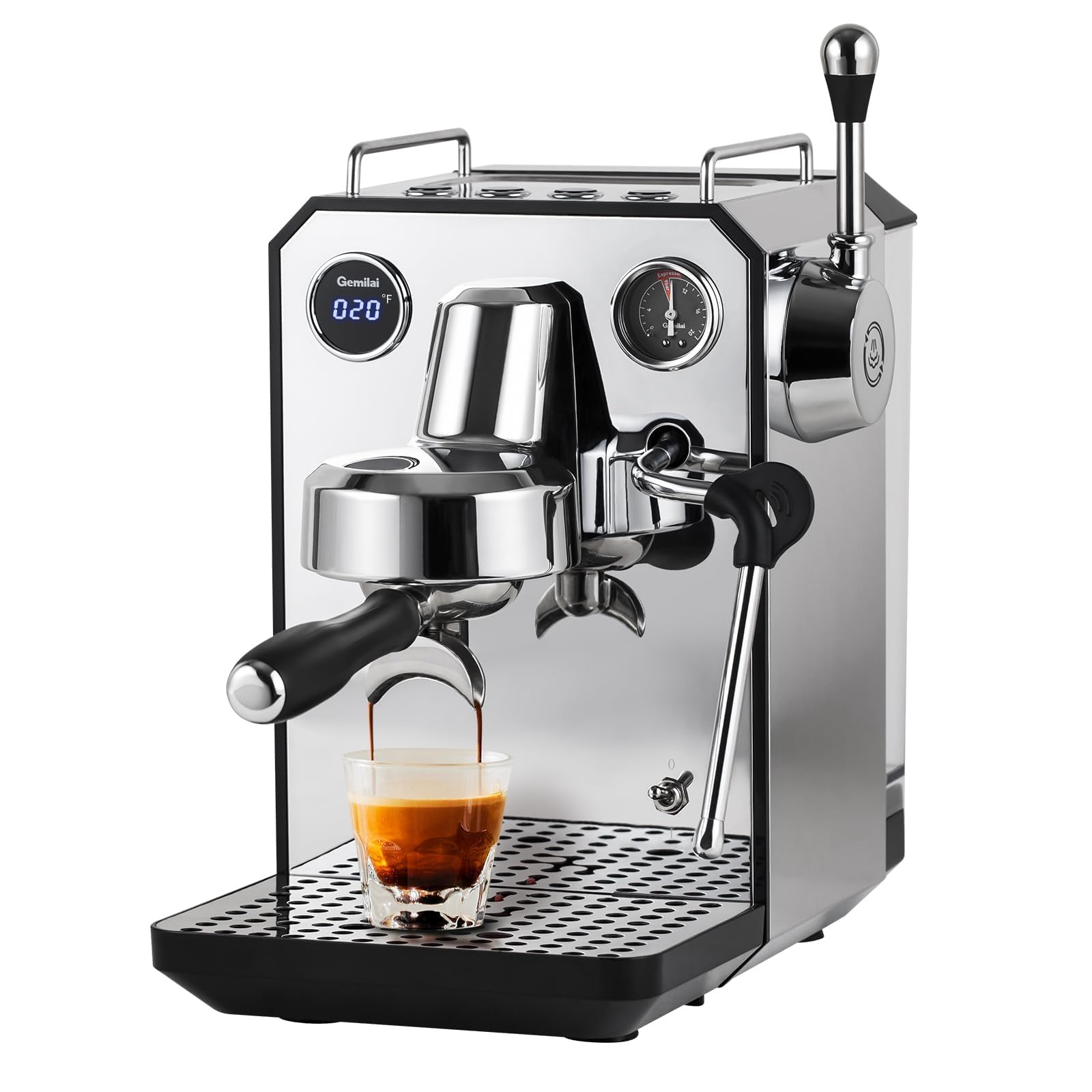 Máquina De Café Espresso Gemilai Owl G3006 15 Bar Con Espumador De Leche De 1 7 L - Venta Internacional.