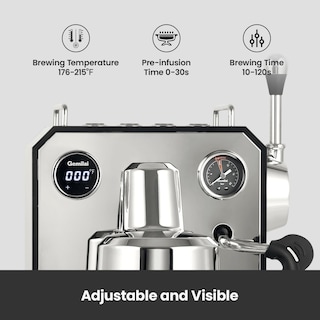 Foto 4 | Máquina De Café Espresso Gemilai Owl G3006 15 Bar Con Espumador De Leche De 1 7 L - Venta Internacional.