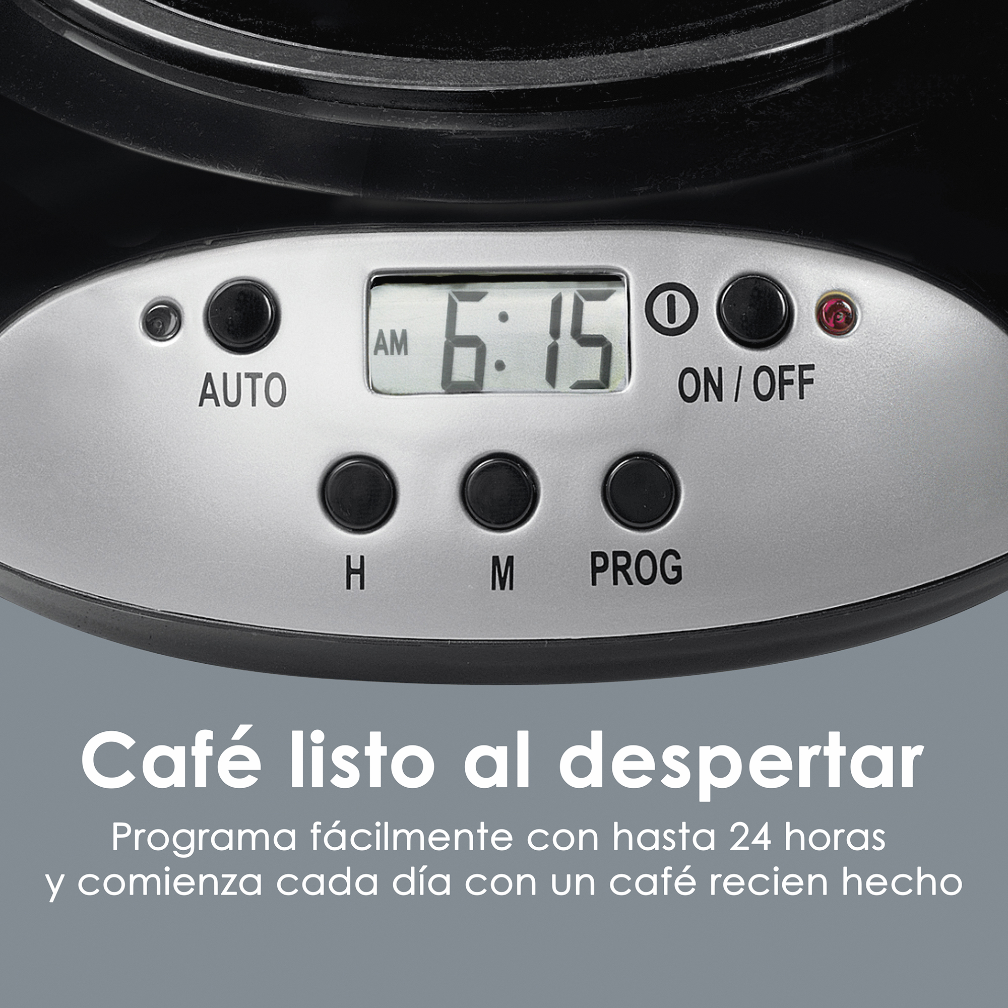 Foto 4 pulgar | Cafetera Hamilton 49465r color Negro Programable 12 Tazas