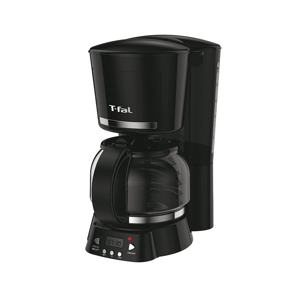 Foto 3 pulgar | Cafetera Programable T-fal CM513850 color Negro 12 Tazas Filtro Permanente