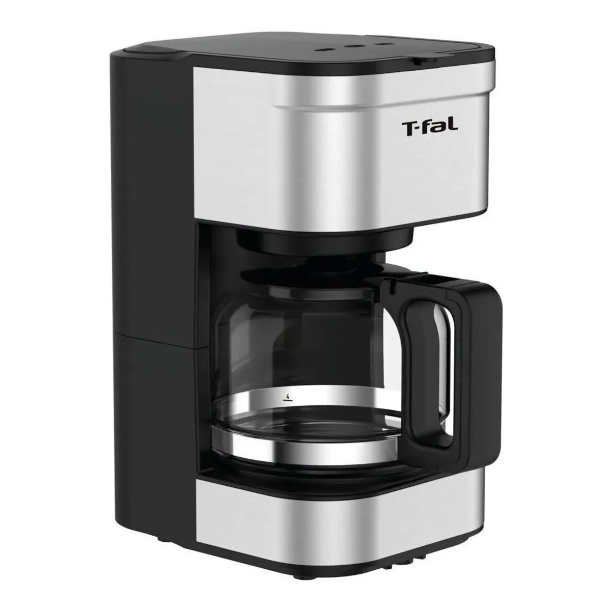 Foto 2 pulgar | Cafetera Elegance T-Fal CM223DMX color Plata 7 Tazas Filtro Permanente