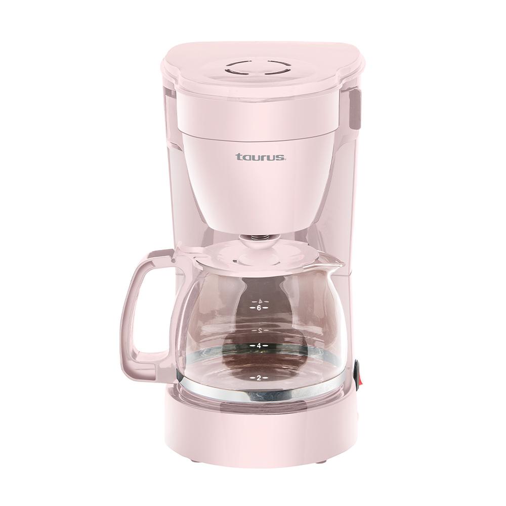 Cafetera de Goteo Taurus C6T-RIBBON color Rosa 800 ml