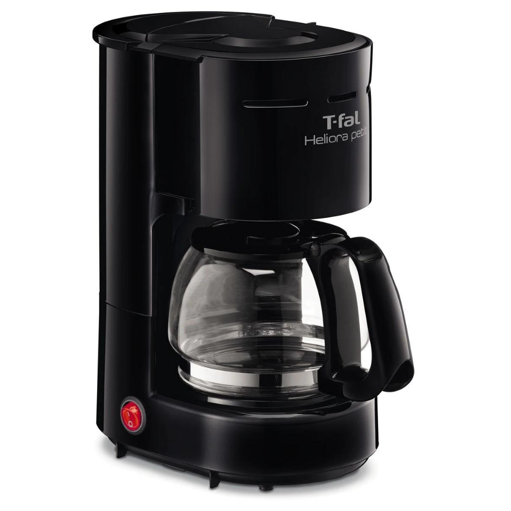 Cafetera Petit color Negra 5 Tazas Marca T-Fal