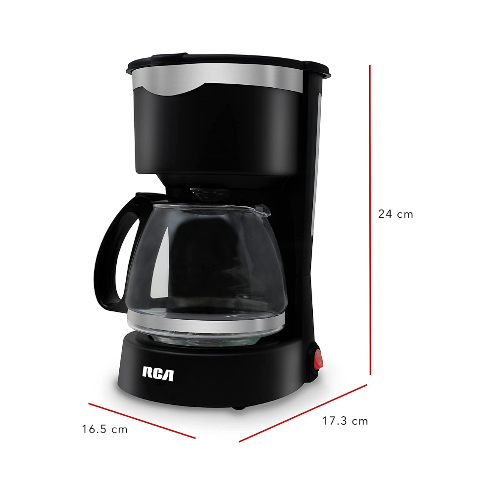 Foto 6 pulgar | Cafetera Personal RCA RCCAF1 color Negro 650 ml