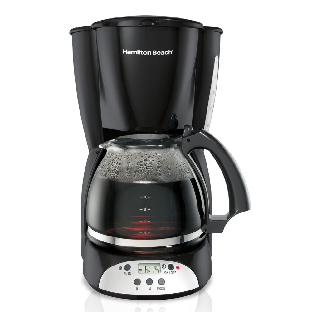 Foto 1 | Cafetera Programable Hamilton Beach 49465R color Negro 12 Tazas