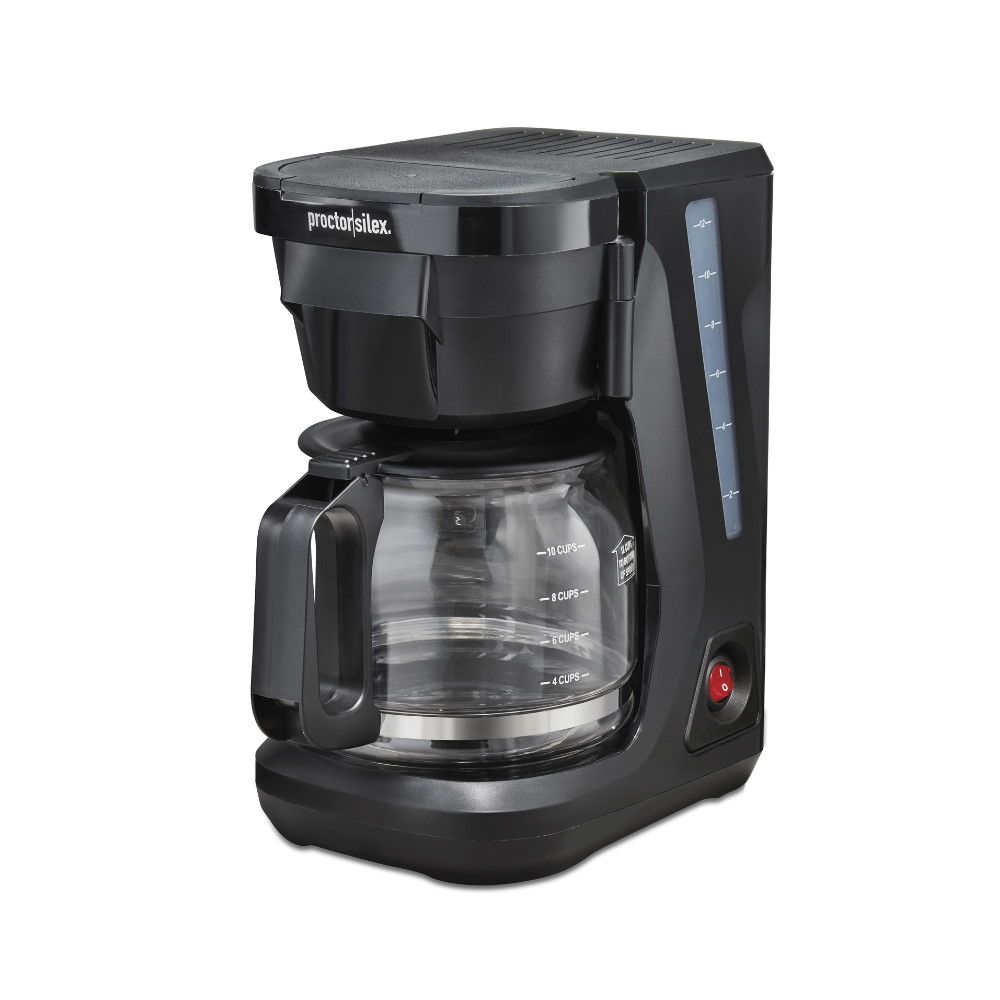 Cafetera de Goteo Eléctrica Proctor Silex 12tz Negra 43680ps