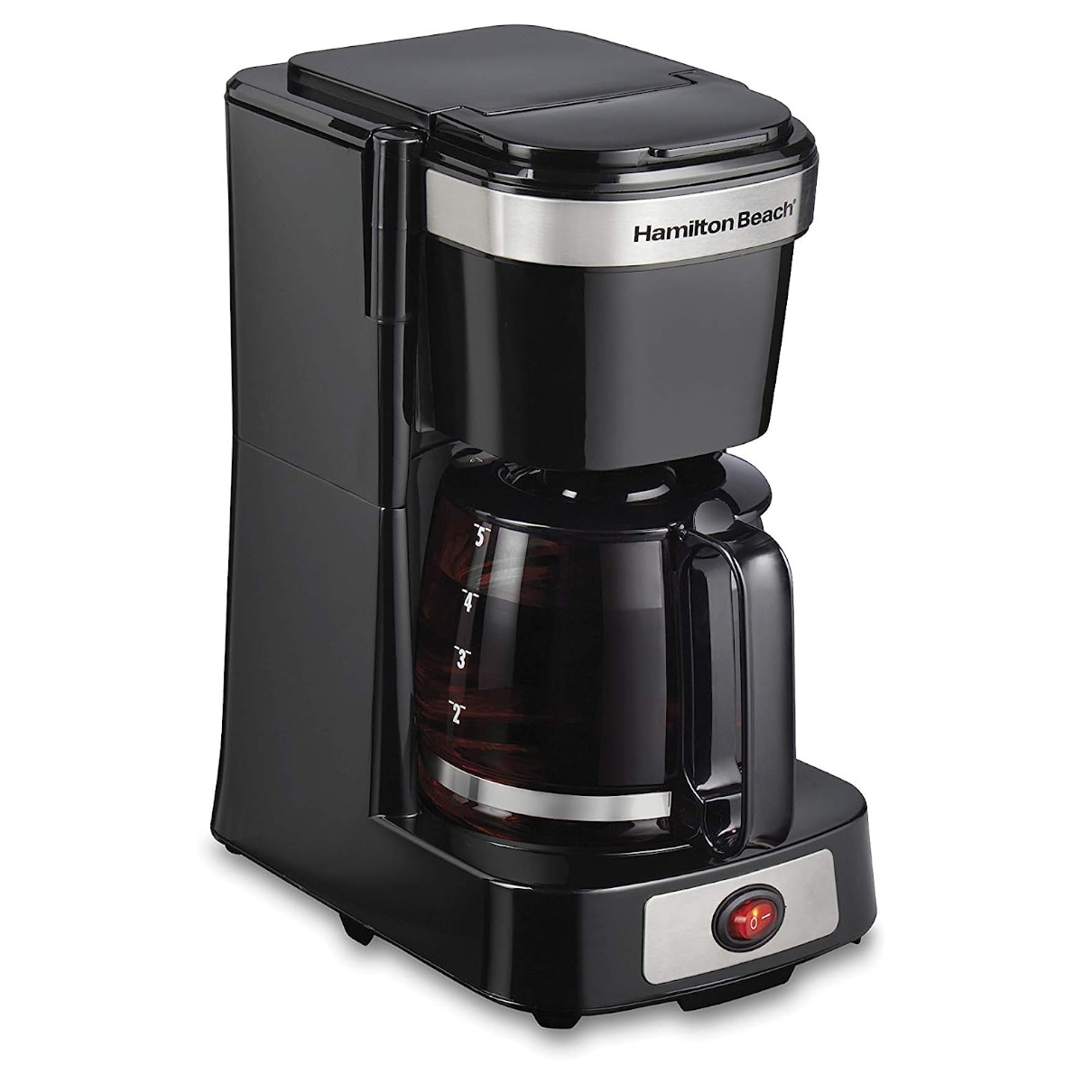 Cafetera de Goteo Hamilton Beach 5 Tazas Frontfill Compact